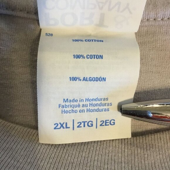 Port & Company Men's Graphic Brooklyn Bums Baseball Crew Neck Tee Sz 2XL Gray - Picture 9 of 9